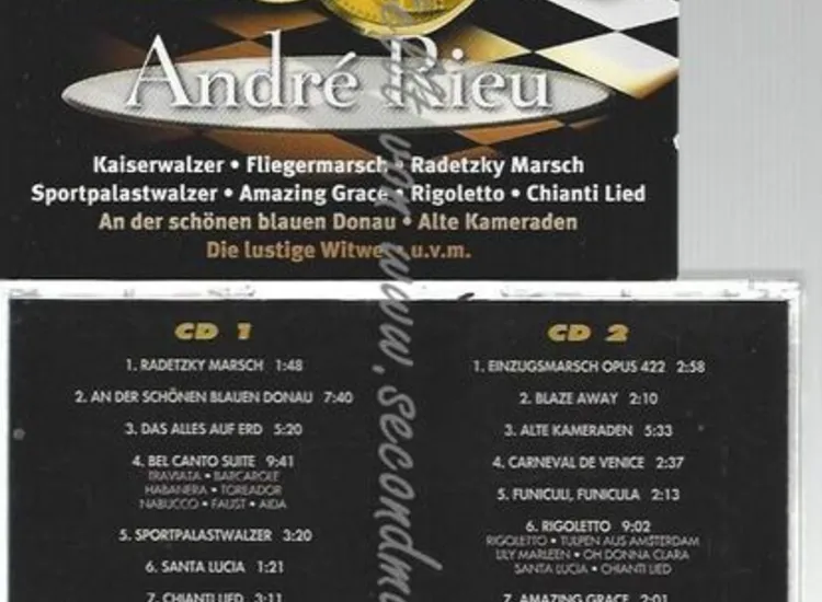 CD--RIEU,ANDRÉ UND VARIOUS--    DOPPEL-GOLD - ANDRE RIEU - ansehen
