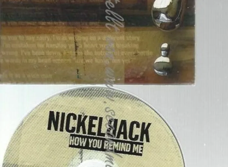 CD--NICKELBACK--    HOW YOU REMIND ME -GOLD MIX- ansehen