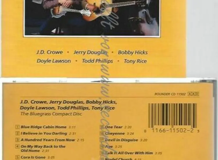 CD--J.D. CROWE, RICE, ET AL. | --THE BLUEGRASS COMPACT DISC ansehen
