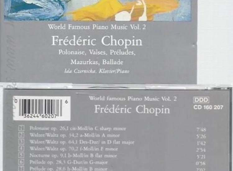 CD--IDA CZERNICKA UND FRYDERYK CHOPIN -- CHOPIN: POLONAISES, VALSES, PRELUDES, M ansehen
