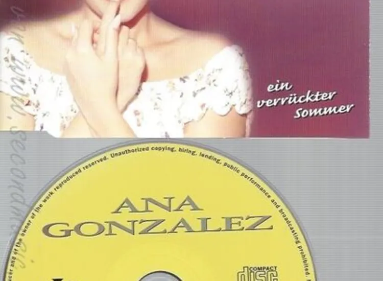 CD--ANA GONZALEZ -  - - SINGLE -- POR FAVOR SENOR ansehen