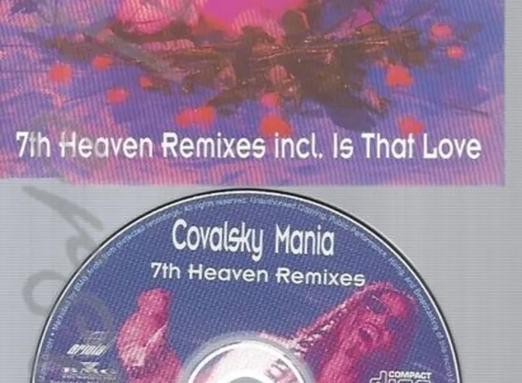 CD--COVALSKY MANIA --- 7TH HEAVEN REMIXES INCL. IS THAT LOVE ansehen