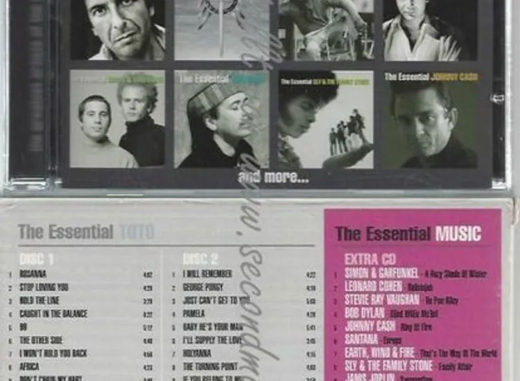 CD-- Toto, Various ?– The Essential Toto (2CD + Extra CD) ansehen