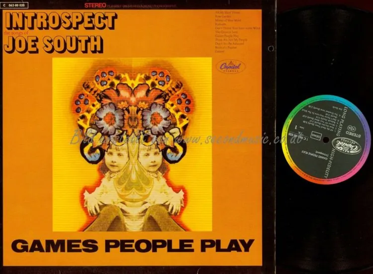 LP--INTROSPECT THE SONGS OF JOE SOUTH--GAMES PEOPLE PLAY ansehen
