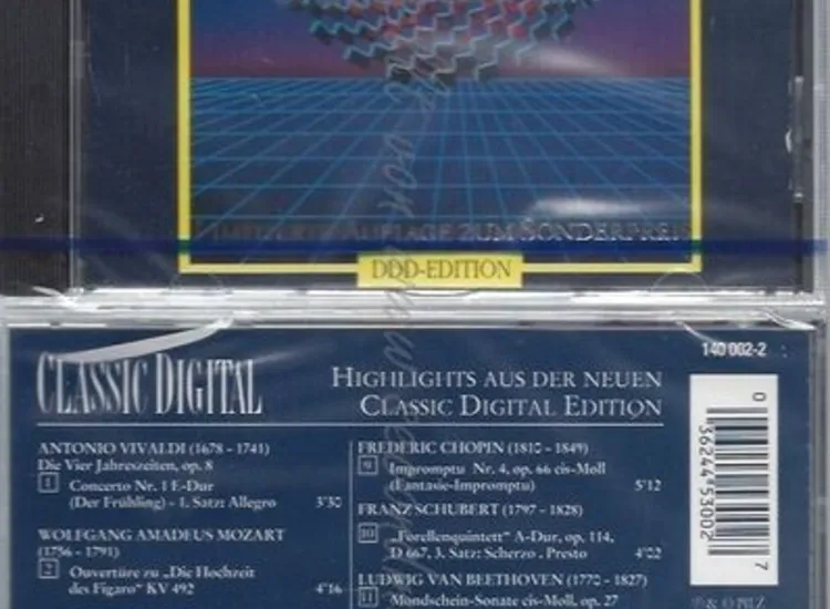 CD--NM-SEALED-ANTONIO VIVALDI -2000- -- CLASSIC DIGITAL - HIGHLIGHTS: AUS DER N ansehen