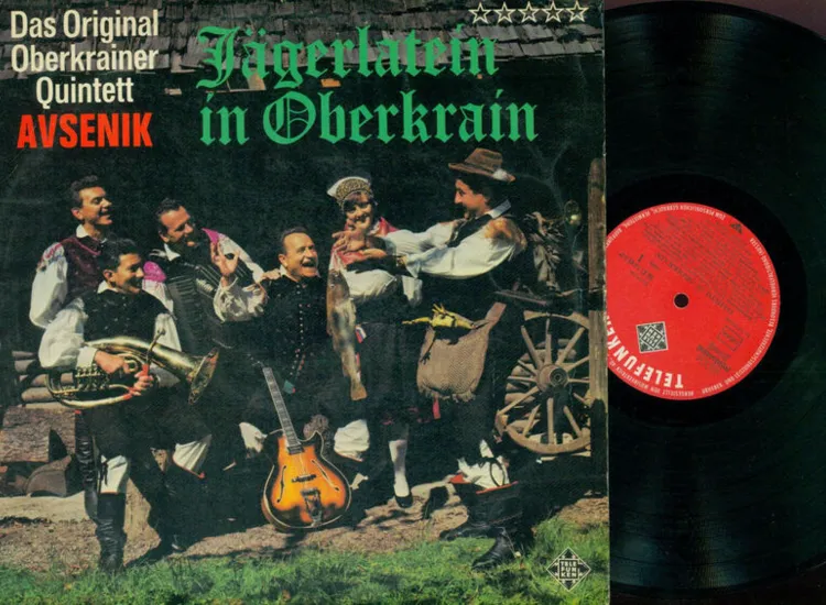 LP-- Das Original Oberkrainer Quintett Avsenik ‎– Jägerlatein In Oberkrain ansehen