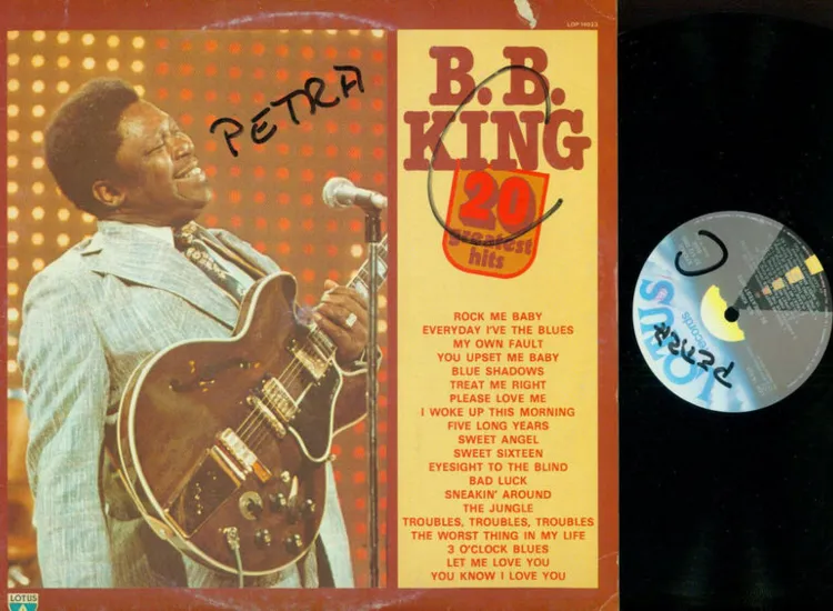 LP--B.B. King – 20 Greatest Hits // ansehen