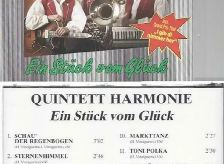 CD--Quintett Harmonie  - Ein Stück vom Glück ansehen