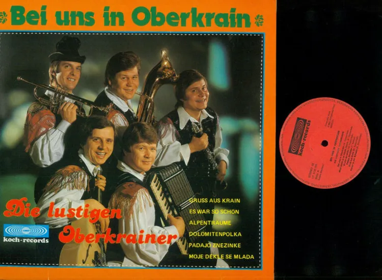 LP--Die Lustigen Oberkrainer – Bei Uns In Oberkrain //NM ansehen
