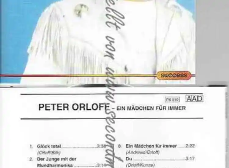 CD--Peter Orloff--Ein Mädchen für immer ansehen