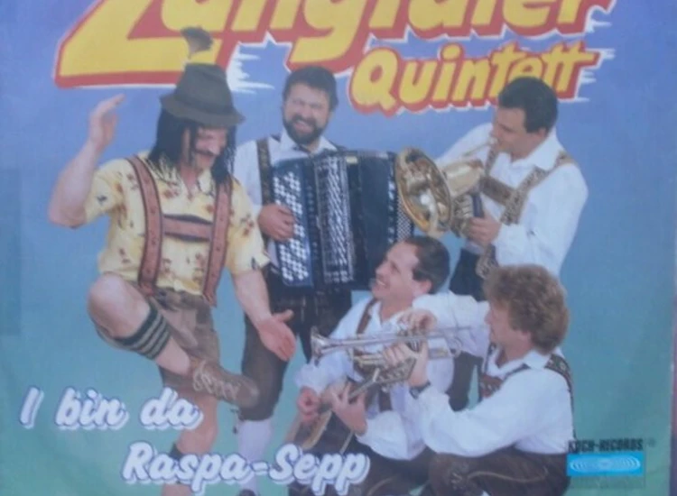 "7"", Single Zangtaler Quintett - I Bin Da Raspa-Sepp (Alpen-Reggae-Jodelsong)" ansehen