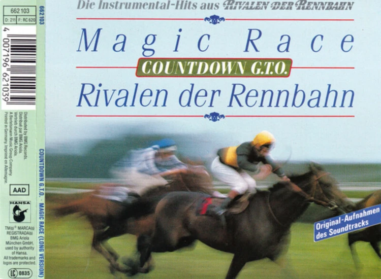CD, Maxi Countdown G.T.O. - Magic Race / Rivalen Der Rennbahn ansehen