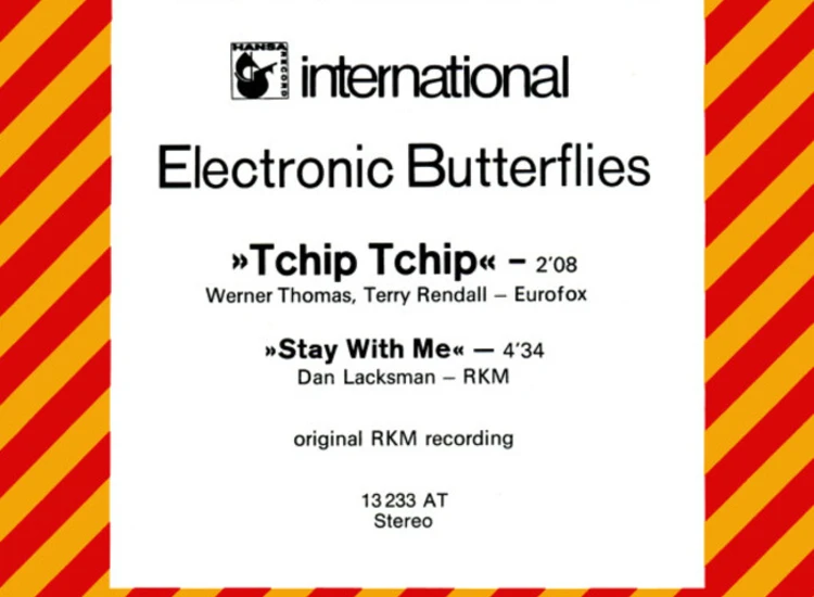 "7"" Electronic Butterflies - Tchip Tchip" ansehen