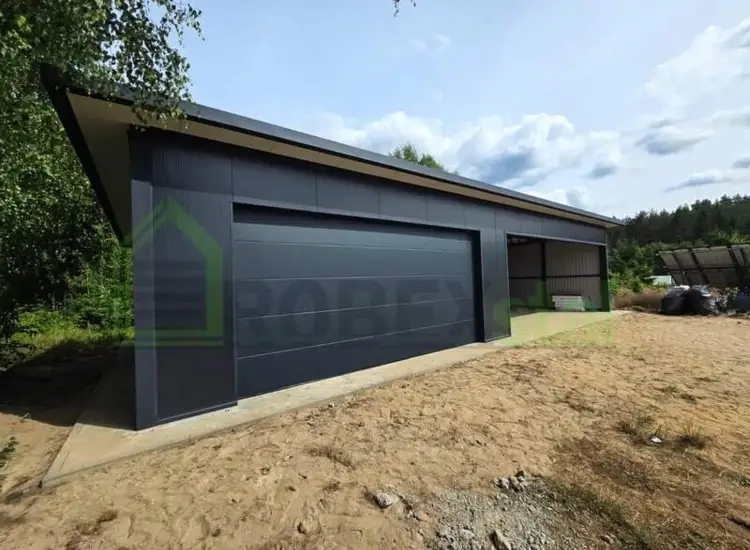 FERTIGGARAGE AUS PIR ISO SANDWICHPLATTE ansehen