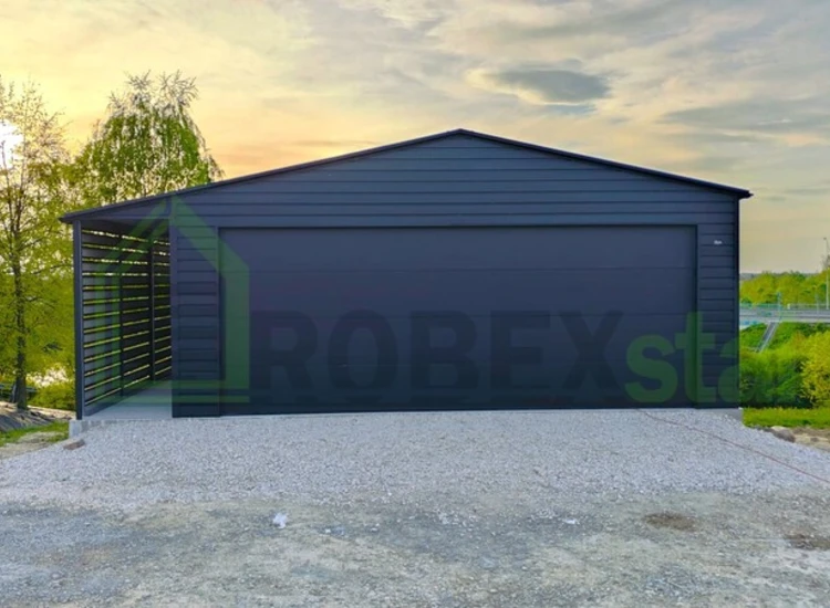  PREMIUM ACRYLBLACHGARAGE MIT HOLZSCHUPPE ansehen