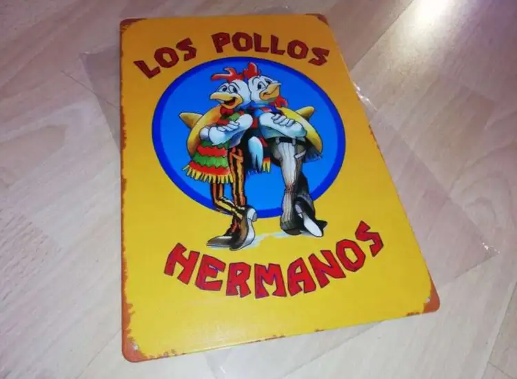 Metallschild - Los Pollos Hermanos ansehen